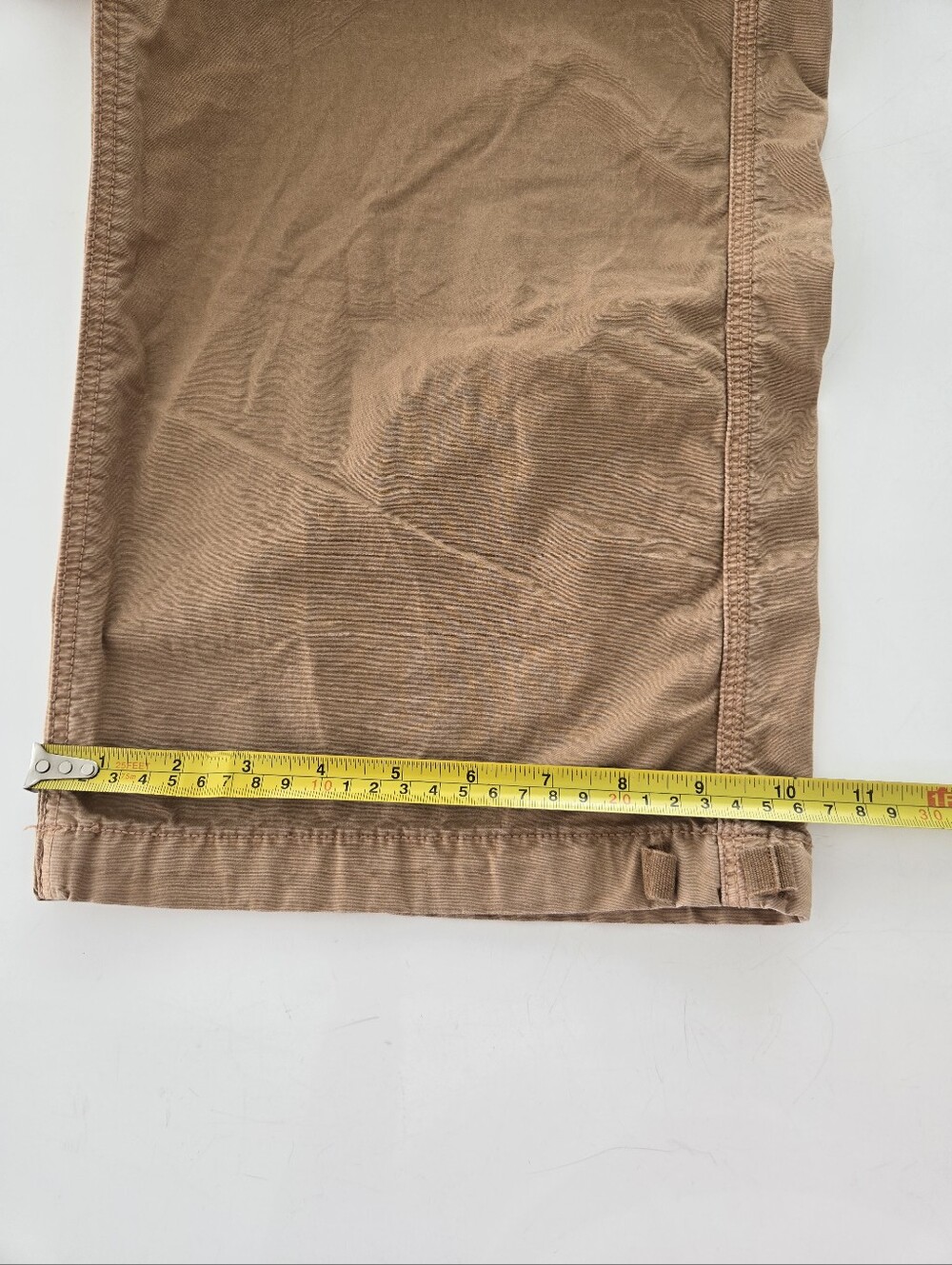 American Eagle Outfitters Brown Canvas Stretch Baggy Jogger Cargo Pants Straight - Picture 13 of 14
